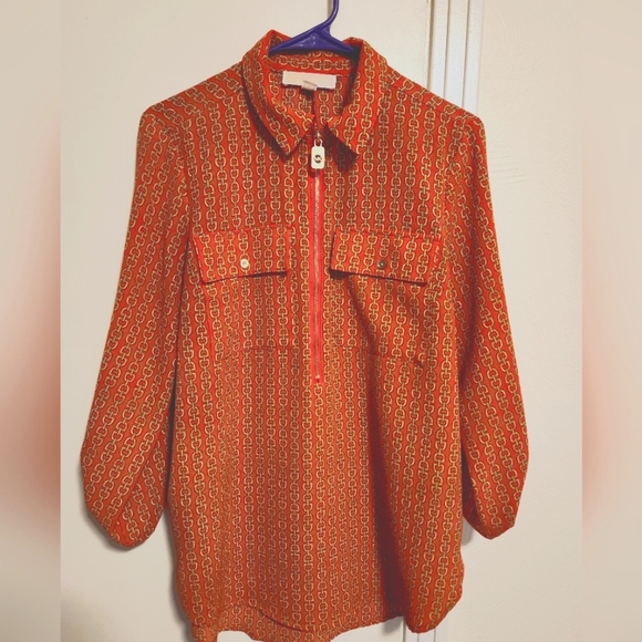 MICHAEL Michael Kors Tops - Michael Kors orange blouse